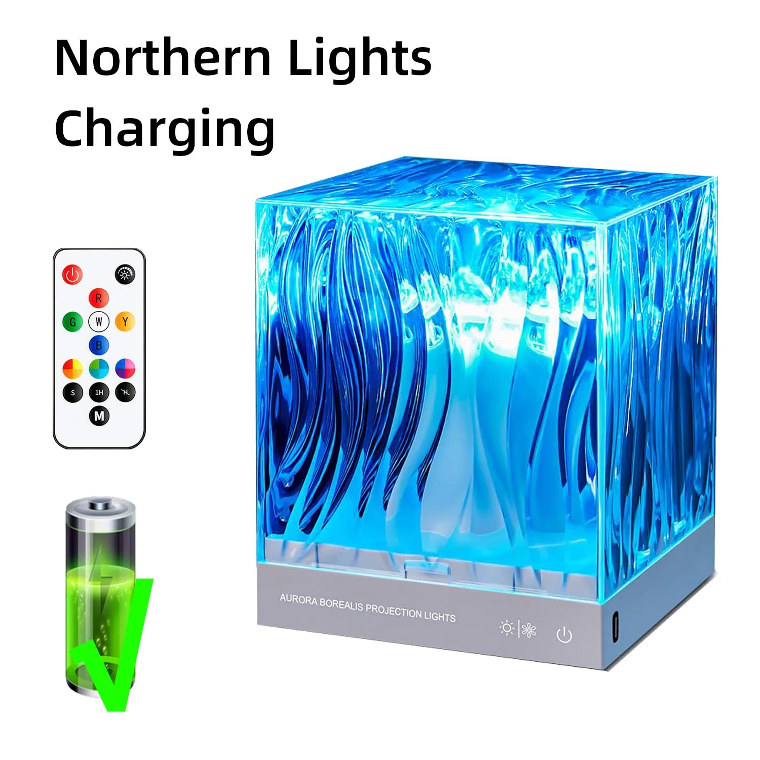 Northern Lights Starry Sky Projector – Ocean & Party Atmosphere Lamp
